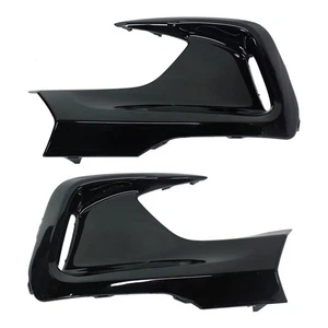 For Honda HRV HR-V EX-L 2023-2024 Front Bumper Fog Light Cover bazel gloss black - Foto 1 di 3