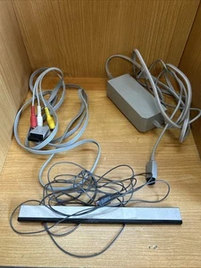 Nintendo Wii Power Cord (RVL-002), AV Cable and Sensor Bar (RVL-009) | TESTED - Picture 1 of 1