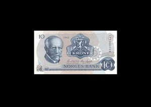 1982 NORWAY 10 KRONER "BS" (( GEM UNC )) - Picture 1 of 2