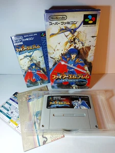 Fire Emblem: Genealogy of the Holy War with manual box Super Famicom SFC Japan - Picture 1 of 19