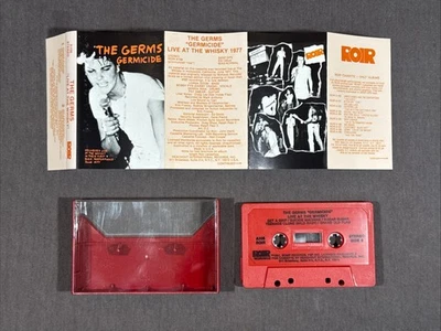 The Germs – Germicide - Live At The Whisky - A108 - ROIR - RED Cassette - 1981 - Image 1 of 4