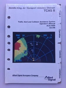 NEW AlliedSignal TCAS II ACS-5059 Operator's Guide Bendix/King Air Transport Av. - Picture 1 of 3