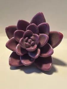 Nora Fleming Mini Get Growing A243 Purple Succulent Flower!! - Picture 1 of 1