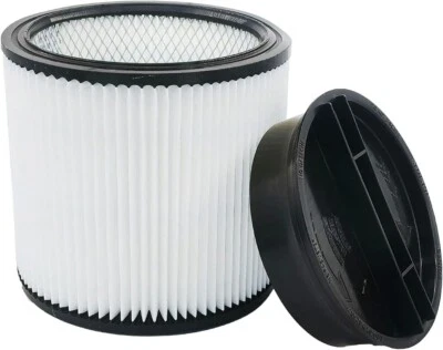 Vacuum Cleaner Cartridge Dry Filter For Shop-vac 90304 & Retaining Lid 4518600 - Image 1 of 4
