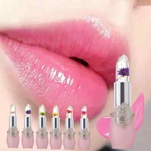 Crystal Jelly Lipstick Luxury Long Wear Color Change Sunscreen Organic Lip Balm - Picture 1 of 25