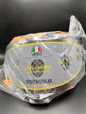 AGV Visor  GT3 Iridium Silver Sportmodular  Visor - XXS-L - Size 2FPL - Image 1 of 4