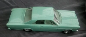 Original Promo Dealer Model Car 1966 Blue/ Green Hardtop Ford Galaxie 500 - Picture 1 of 8