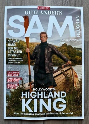 2024 SAM HEUGHAN OUTLANDER Special Edition Magazine HIGHLAND KING Yearbook 2025 - Image 1 of 2
