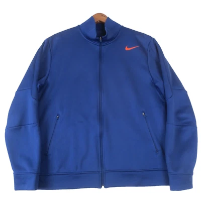 Nike Roger Federer RF Chaqueta Para Hombres Grande Azul Cremallera Completa 2013 Indian Wells Tenis Foto 1 de 4