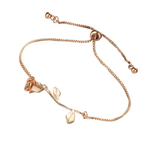 VALENTINO Bracciale rosa giorno elegante donna decorazione a mano