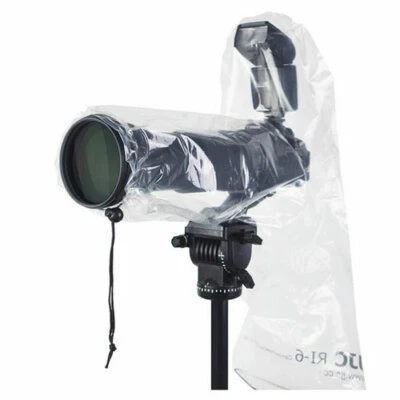 Capa de chuva para câmera JJC RI-4C para DSLR com lente até 18" poeira de chuva e lama 2PK  - Imagem 1 de 4