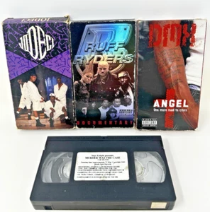 Murder Was The Case Ruff Ryders Vol 1 Jodeci DMX Snoop Dogg Suge Knight VHS LOT - Picture 1 of 12