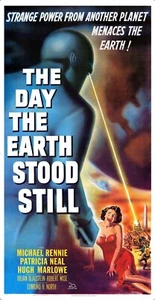 THE DAY THE EARTH STOOD STILL (1951) HUGE 41"x79" restored sci-fi movie poster! - Picture 1 of 6