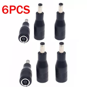 DC 7.4x5.0mm Female to 5.5x2.5mm Power Adapter Plug Converter Laptop Charger 6PC - Picture 1 of 9