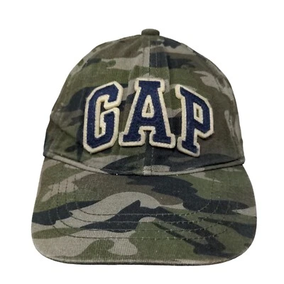 Sombrero con tirantes Gap Kids camuflaje L/XL ajustable 6 paneles exterior Foto 1 de 4