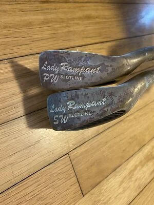 Slotline Lady Rampant Beryllium Copper Pitching Wedge PW+SW RH Ladies Graphite - Image 1 of 4