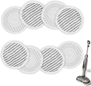8 Pack Replacement Steam Mop Pads for Shark S8201 S8001 S7001 S7201 S7000AMZ ... - Picture 1 of 12
