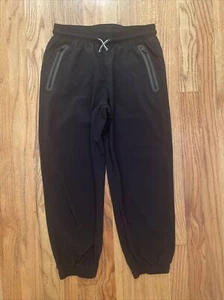ATHLETA GIRL Discovery Camp Crops Jogger Size XL (14) Featherweight Black - Picture 1 of 5