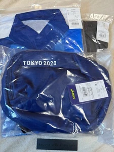 Tokyo Olympics 2020 Volunteer Staff Uniform Body Bag Set JPN Limited XL size - Picture 1 of 13