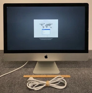 Apple iMac A1419 MD095LL/A 2012 27" AIO i5-3470S 8GB 1.12TB Apple Fusion Drive - Picture 1 of 7