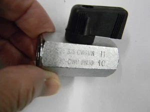 Neu Legris CW617N Kugelhahn Messing vergoldet 3/8" FNPT beide Enden S2 - Bild 1 von 3