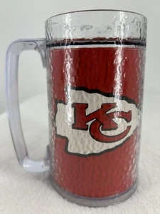 Vintage Kansas City CHIEFS TASSE 6,5" hoch THERMOSERV Becher rot Logo strukturiert Kunststoff - Bild 1 von 15