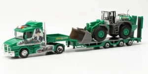 HERPA - SCANIA Goldhofer 4x2 con portador de 3 ejes y pala cargadora LIEBHERR... - Imagen 1 de 1