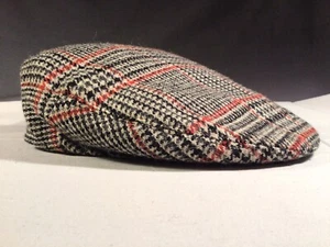 Hüte Irish Tweed 100 % Wolle Flat Driving Cap Herren Donegal Vintage Mütze Größe 7 5/8 - Bild 1 von 7