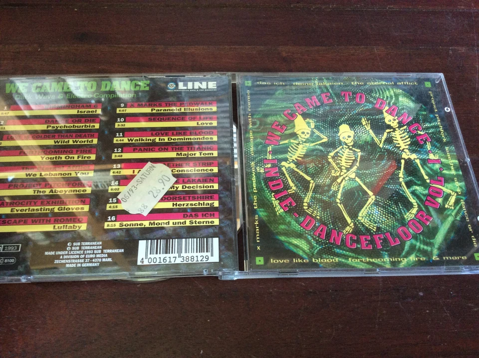 We Came to Dance 1 [CD Album] Das Ich Love Like Blood Dance or Die - Bild 1 von 1