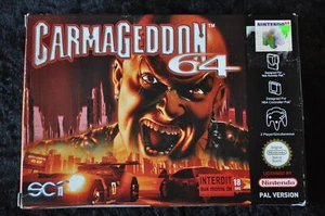 Carmageddon 64 Nintendo 64 N64 Boxed PAL CIB - Picture 1 of 3