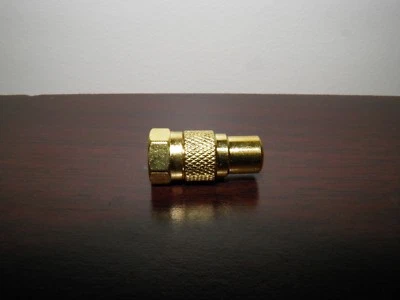 Gold plated TV adapter for ColecoVision,ADAM,ATARI 2600,5200,7800, IntelliVision - Image 1 of 3