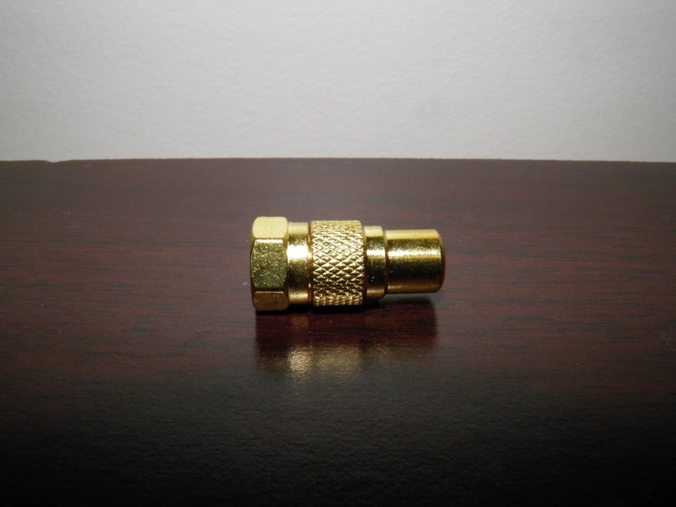 Gold plated TV adapter for ColecoVision,ADAM,ATARI 2600,5200,7800, IntelliVision - Image 1 of 3