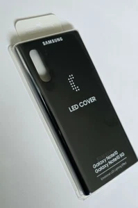 Funda Carcasa LED Trasera Oficial Original Samsung Galaxy Note 10, Note 10-5g Negra - Imagen 1 de 2