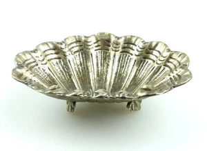 e4438 Small Spice Bowl / Spice Bowl in 800 (Ag) Silver - Shell - - Picture 1 of 4