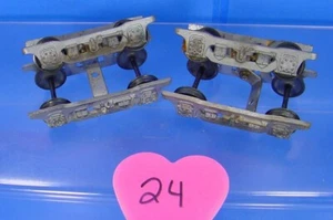 #24 SCALA O ALL NATION 2 PR AMERICAN CAR & FOUNDRY 4 RUOTE AUTOVETTURE CAMION - Foto 1 di 2
