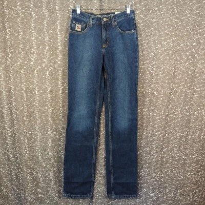 Vaqueros ajustados de tiro bajo vintage Y2K Cruel Girl Junior 5 X-largos Foto 1 de 4
