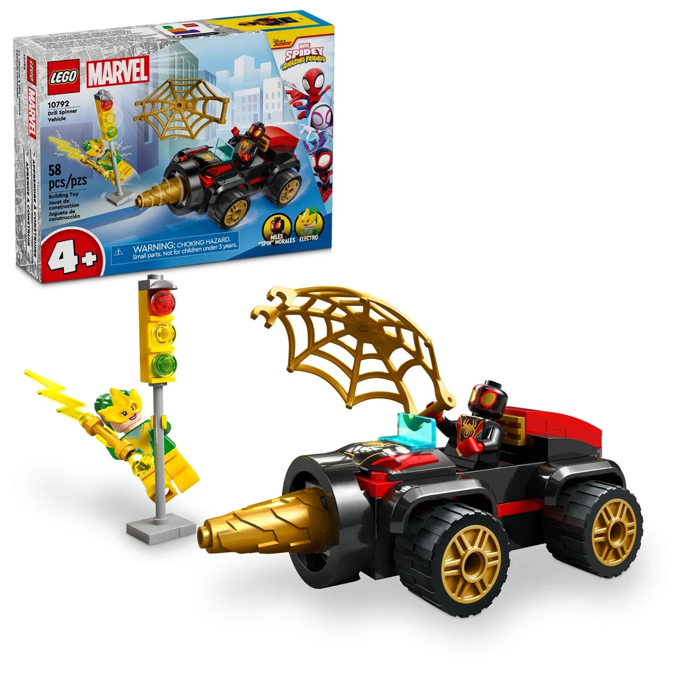 LEGO Marvel: Drill Spinner Vehicle (10792)