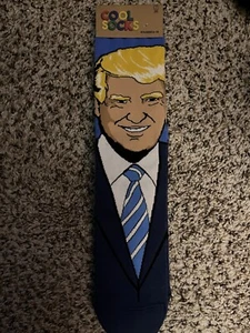 President Donald Trump Save America Men's Size 8-12 Cool Socks Collectible Item - Picture 1 of 2