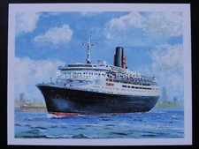 No.29 QUEEN ELIZABETH II -  Britains Maritime History - Player/Tom Thumb 1989