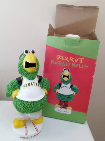 MLB Pittsburgh Pirates Parrot Mascot Bobble Belly 2002 - unused Cover