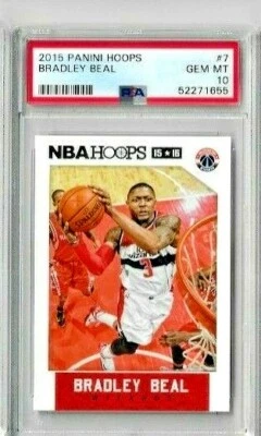 2015 Panini Hoops Bradley Beal PSA 10 - Image 1 of 2