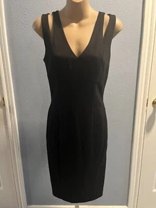 Vestido Vaina Ali&Jay, Sin Mangas, Cuello, Negro, Talla Mediana, Nuevo con Etiquetas - Imagen 1 de 5