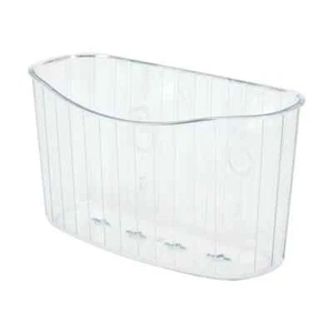 Clear Kitchen Sink Caddy Storage Organizer Sponge Soap Brush Holder Drain Rack - Picture 1 of 6
