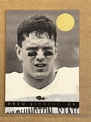 1993 CLASSIC IMAGES - DREW BLEDSOE PATRIOTS #129 - Image 1 of 2