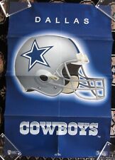 1993 DALLAS COWBOYS HELMET NORMAN JAMES ISSUED POSTER 22" x 33" 