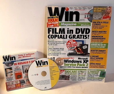 RIVISTA MENSILE WIN MAGAZINE COMPLETA DI CD-ROM software completi N. 68 - 2004 - Immagine 1 di 4