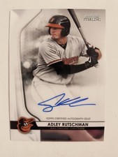 2020 Bowman Sterling Adley Rutschman Auto Prospect Autograph - Baltimore Orioles