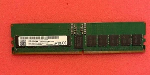 32gb 2rx8 PC5-4800B DDR5 MTC20F2085S1RC48BA19 EC8 RDIMM - GRADO B - Imagen 1 de 4