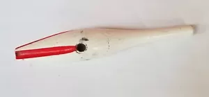 Collectible Antique Fishing Lure Painted Wooden Floating Freshwater Crankbait 6" - Picture 1 of 9