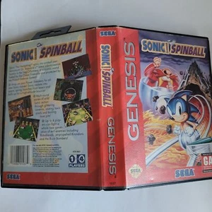 Sonic Spinball - Boxed - Good - Sega Genesis - Picture 1 of 2